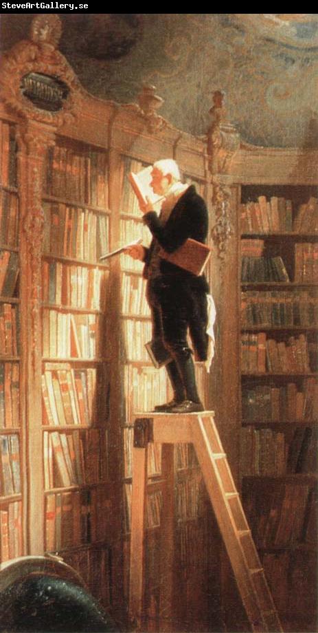 Carl Spitzweg the bookworm